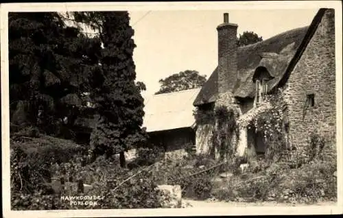 Foto Ak Porlock Somerset England, Hawkcombe