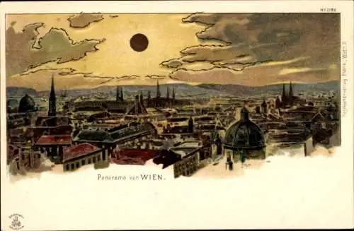 Künstler Ak Wien, Panorama