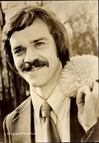 Ak Schauspieler Jürgen Heinrich, Portrait