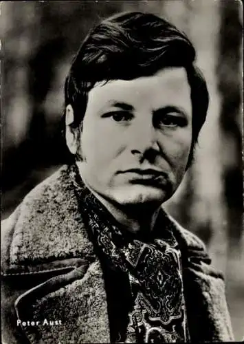 Ak Schauspieler Peter Aust, Portrait