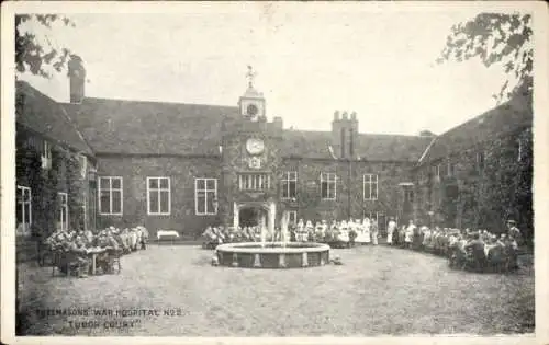 Ak London England, Freemasons' War Hospital, Tudor Court