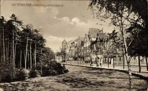 Ak Wittenberge an der Elbe Prignitz, Hohenzollernstraße