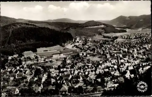 Ak Bad Laasphe in Westfalen, Panorama, Berge