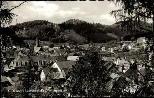 Ak Bad Laasphe in Westfalen, Blick über die Dächer