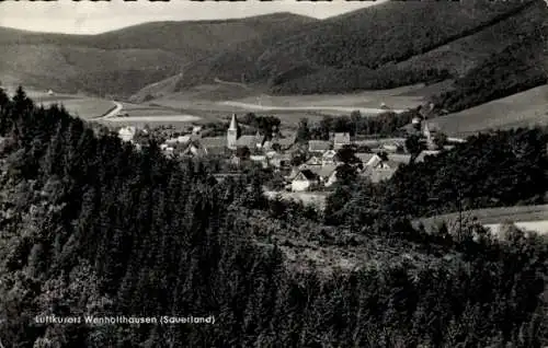 Ak Wenholthausen Eslohe im Sauerland, Gesamtansicht