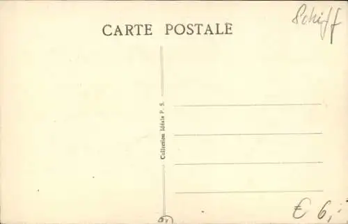 Ak Dampfer Le Dal Piaz, CGT, French Line