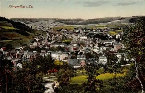 Ak Klingenthal im Vogtland Sachsen, Panorama