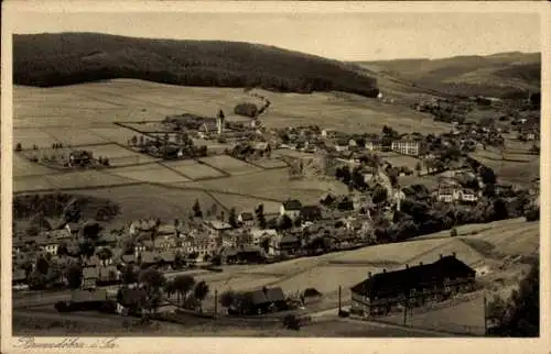 Ak Brunndöbra Klingenthal im Vogtland Sachsen, Gesamtansicht