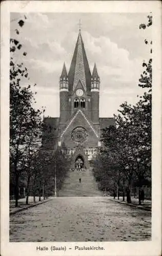 Ak Halle an der Saale, Pauluskirche