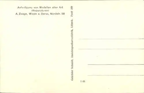 Passepartout Ak Dampfer Bremen, Norddeutscher Lloyd Bremen, Modell