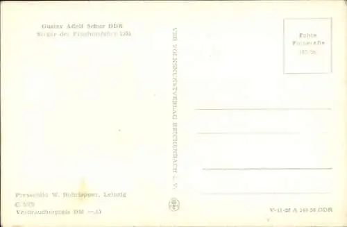 Ak Gustav Adolf Täve Schur, Sieger der Friedensfahrt 1955, Radrennfahrer