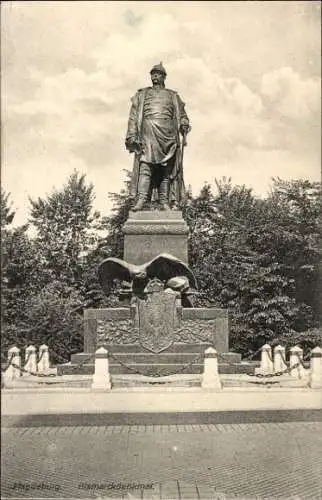 Ak Magdeburg an der Elbe, Bismarckdenkmal