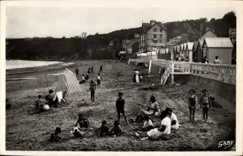 Ak Binic Cotes d'Armor, Plage de la Banche