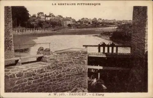 Ak Dahouët Pléneuf Val André Côtes d'Armor, L'Etang