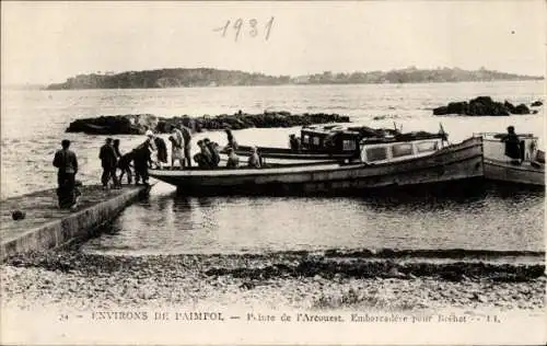 Ak Paimpol Côtes d’Armor, Pointe de l'Arcouest, Embarcadere pour Brehat