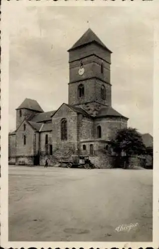 Ak Chamboulive Correze, Place de l'Eglise