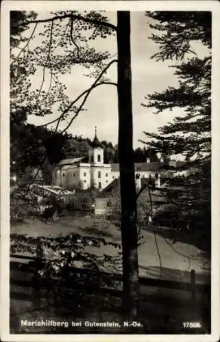 Ak Mariahilfberg Gutenstein in Niederösterreich, Kirche