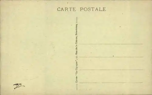 Ak Straßburg Bas Rhin, Maison Notre Dame