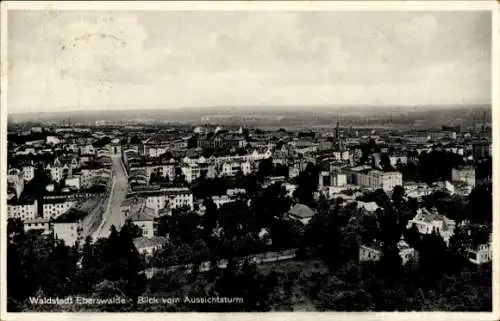 Ak Eberswalde in Brandenburg, Blick vom Aussichtsturm