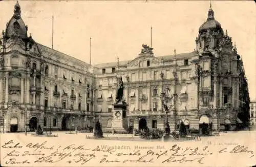 Ak Wiesbaden in Hessen,  Nassauer Hof