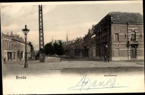 Ak Breda Nordbrabant Niederlande, Mauritsstraat