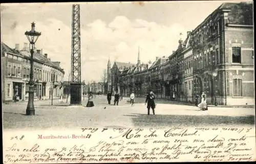 Ak Breda Nordbrabant Niederlande, Mauritsstraat