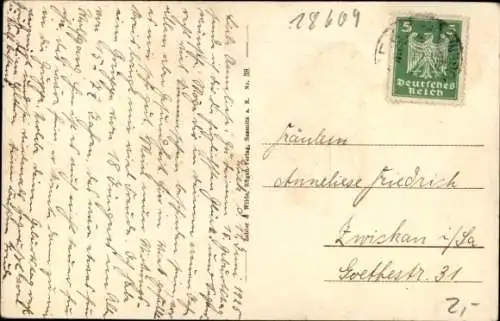 Ak Seebad Binz auf Rügen, Landungsbrücke