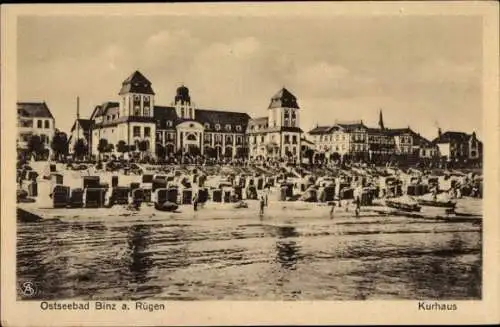 Ak Seebad Binz auf Rügen, Kurhaus