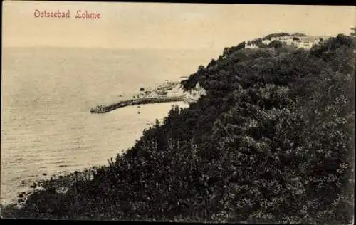 Ak Lohme auf Rügen, Panorama