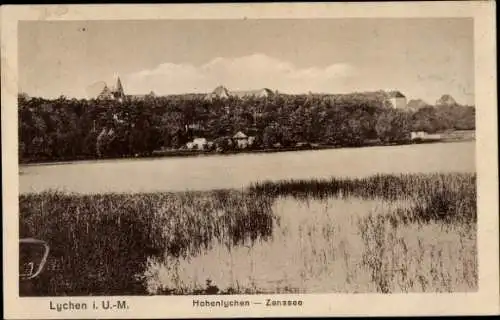 Ak Lychen in der Uckermark, Hohenlychen, Zenssee