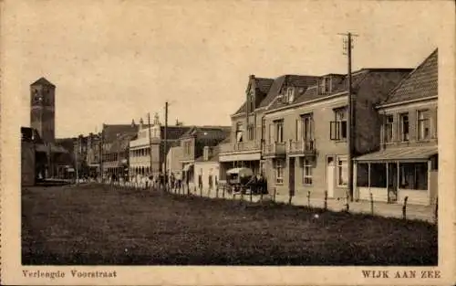 Ak Wijk aan Zee Beverwijk Nordholland Niederlande, Verlengde Voorstraat