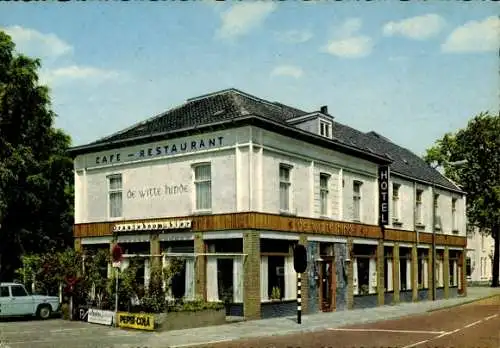 Ak Ede Gelderland Niederlande, Hotel-Restaurant De Witte Hinde