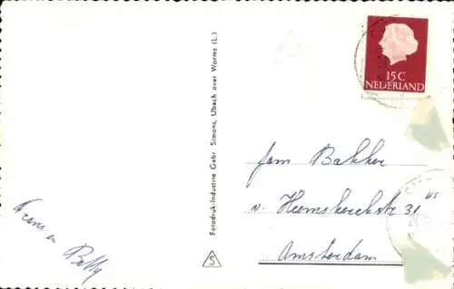 Ak Born Limburg Niederlande, Sluis