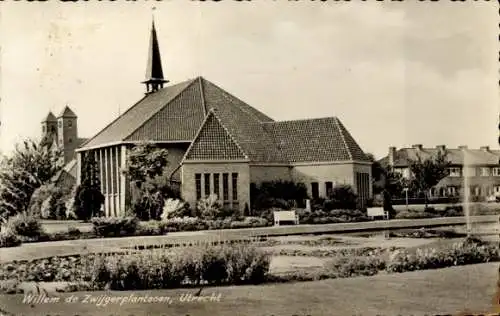 Ak Utrecht Niederlande, Willem de Zwijgerplantsoen