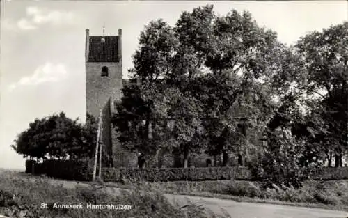 Ak Hantumhuizen Friesland Niederlande, St. Annakerk, Hantumhuizen