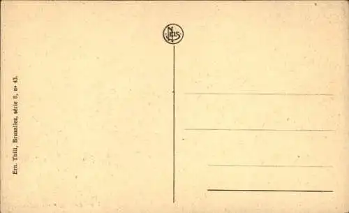 CPA Liège Liège Wallonie, Entrée de Palais Provincial