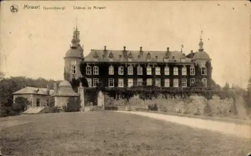 Ak Mirwart Luxemburg Wallonien, Château de Mirwart, Schloss