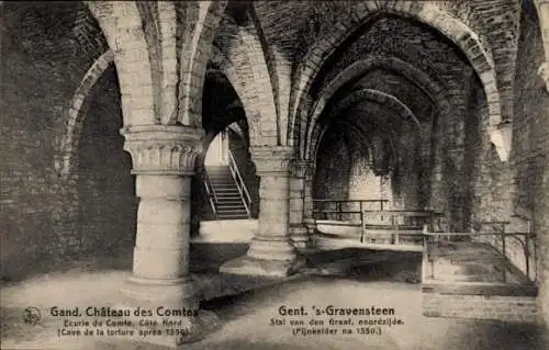 CPA Gand Gand Flandre Orientale, Château des Comtes