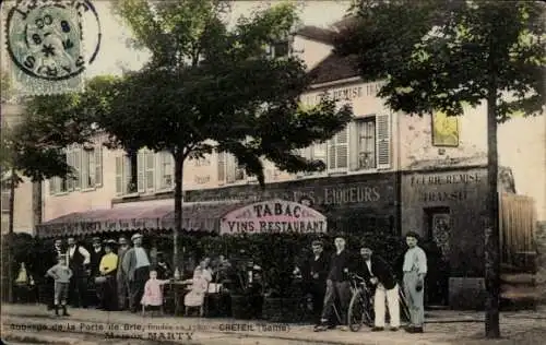 Ak Créteil Val de Marne, Restaurant Marty