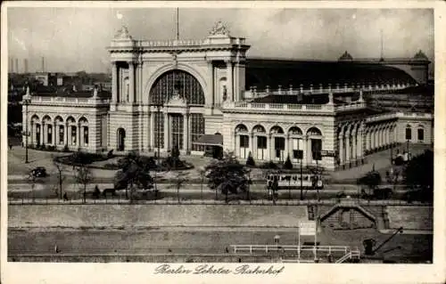 Ak Berlin Tiergarten Moabit, Lehrter Bahnhof