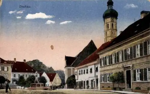 Ak Dachau in Oberbayern, Teilansicht