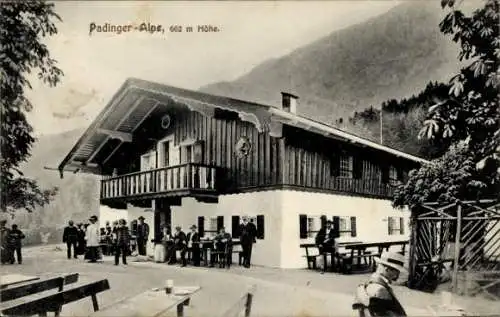 Ak Bad Reichenhall in Oberbayern, Padinger Alm, Gaststätte