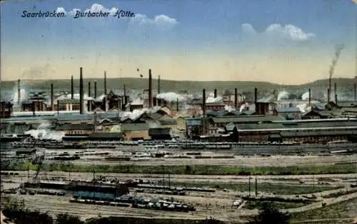 Ak Burbach Saarbrücken im Saarland, Burbacher Hütte