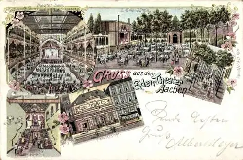 Litho Aachen, Eden Theater, Saal, Sommerbühne