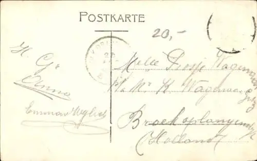 Ak Krefeld am Niederrhein, Kaiserfeier April 1906, Die Retter von Courrieres