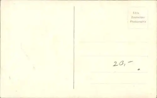 Foto Ak Coburg in Oberfranken, Hochwasser am 5.-6. Juli 1926, Heiligkranzschule