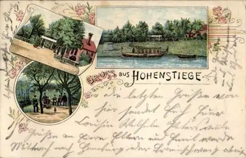 Litho Hansestadt Lübeck, Restaurant Hohenstiege