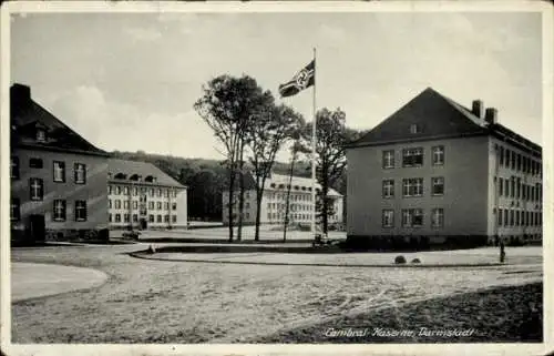 Ak Darmstadt in Hessen, Kaserne