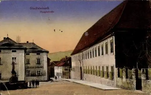 Ak Stadtsteinach Oberfranken, Hauptstraße