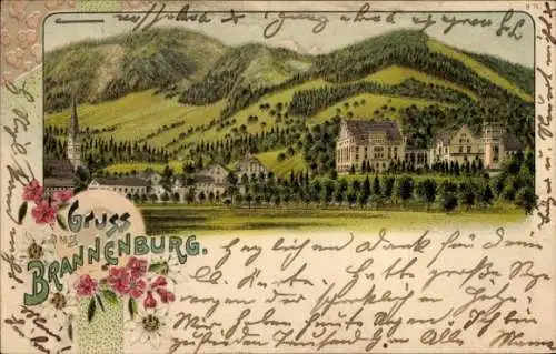 Litho Brannenburg in Oberbayern, Gesamtansicht